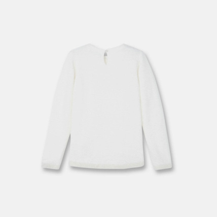 Avis Pull à message blanc fille OKAIDI 2
