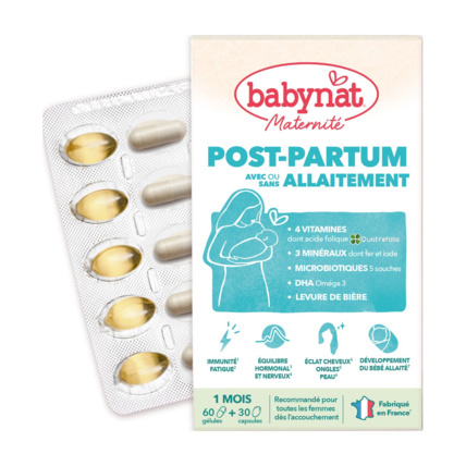Avis Complément alimentaire Post-partum Babynat Maternité Babybio 1