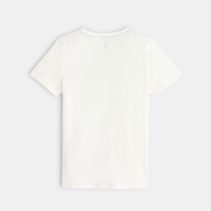 Avis T-shirt à message blanc garçon OKAIDI 4