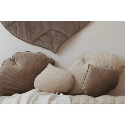 Avis Coussin feuille en velours Mon Lit Cabane 7
