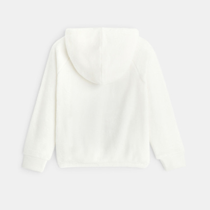 Avis Sweat soft boa brodé ours bleu fille OKAIDI 4