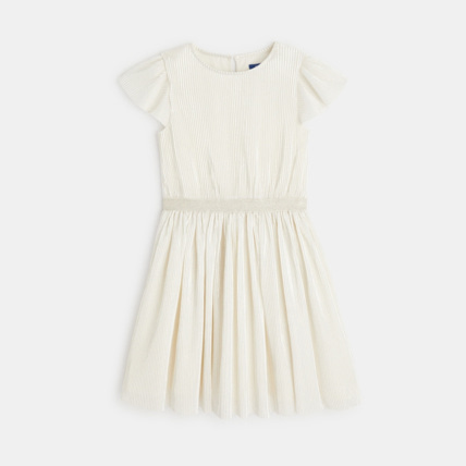 Avis Robe plissée irisée jaune fille OKAIDI 1
