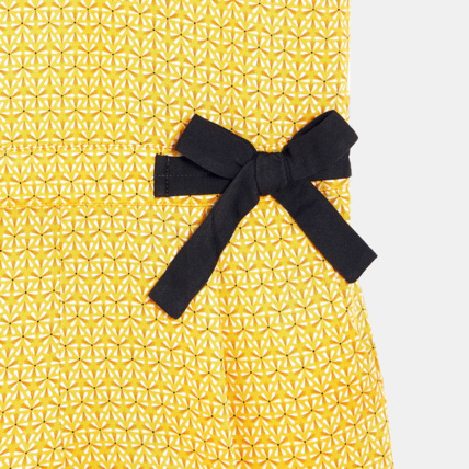 Avis Combi-short imprimé jaune fille OKAIDI 2