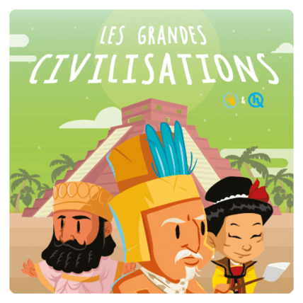 Avis Livre audio enfant - Les Grandes Civilisations lunii 1