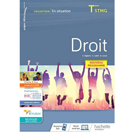 Avis En situation Droit Terminale STMG - cahier de l'élève - Éd. 2020 Hachette Éducation 1