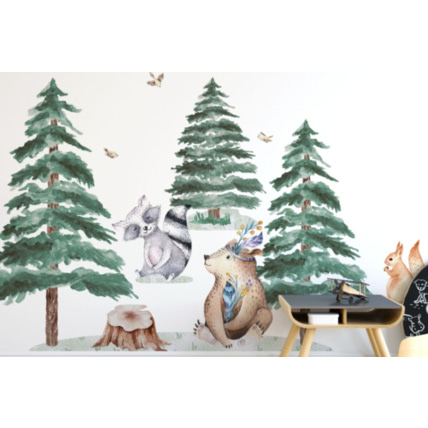 Avis Stickers animaux de la forêt 3 Mon Lit Cabane 3