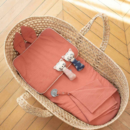 Avis Hochet tricoté en coton bio, Chaton Sevira Kids 4