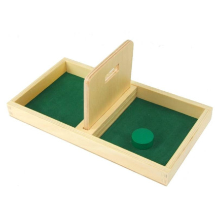 Avis Plateau avec passage pour palet ambiance montessori 1