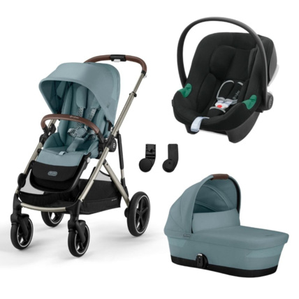 Avis Poussette trio gazelle s + siège auto aton b2 i-size + nacelle s CYBEX 2