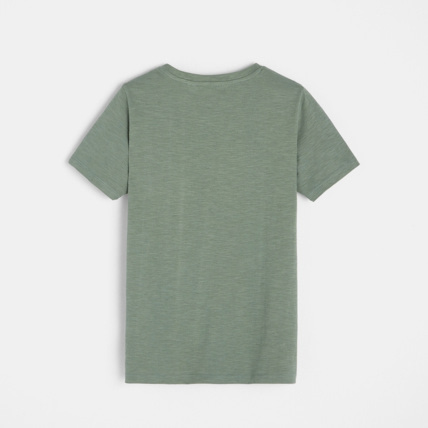 Avis T-shirt basique vert garçon OKAIDI 3
