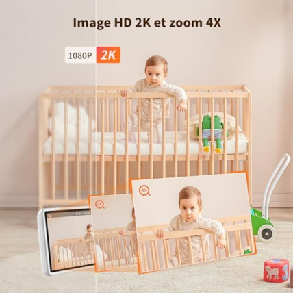 Avis Babyphone Vidéo 5.5" LCD Codnida 6