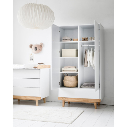 Avis Armoire penderie 1 tiroir Cerise Petite Amélie 2