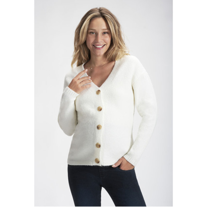 Avis Gilet adulte en tricot boutonné Prémaman 1