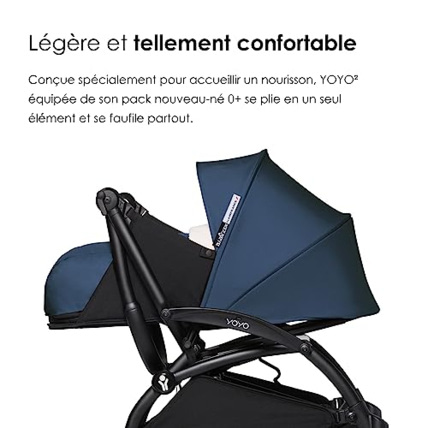 Avis Poussette complète YOYO² 6+  avec YOYO Pack nouveau-né 0+& Pack 6+ Stokke 4