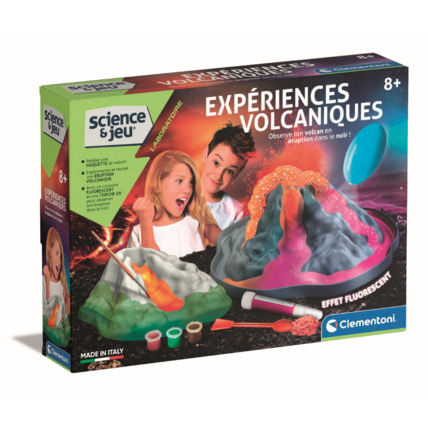 Avis Expériences volcaniques Clementoni 1