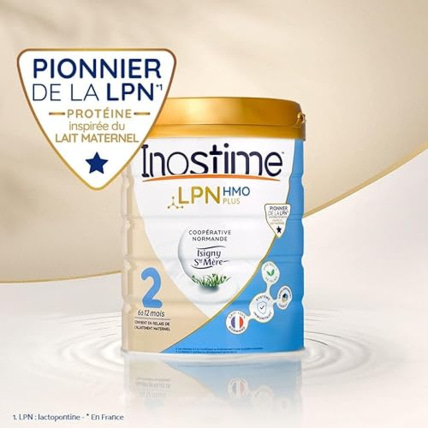 Avis Lait Infantile LPN HMO Plus 2ème âge Inostime 2