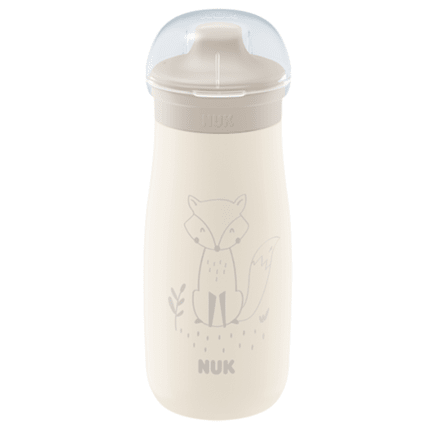 Avis Gourde Mini-Me Sip en acier inoxydable 300ml avec bec verseur NUK 1