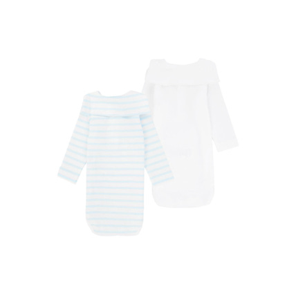 Avis Lot de bodies 2 "Brendan" Baby - coton - Blanc/Nuage ARMOR-LUX 4