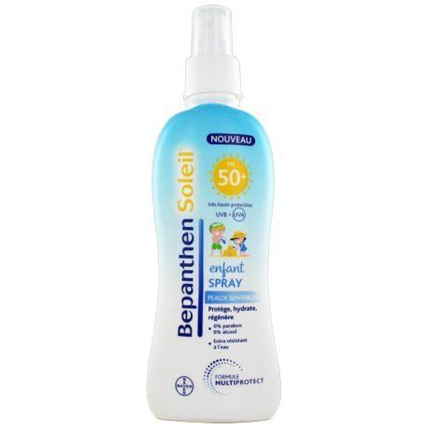 Avis Bepanthen Soleil Enfant Spray FPS 50+ BAYER 1
