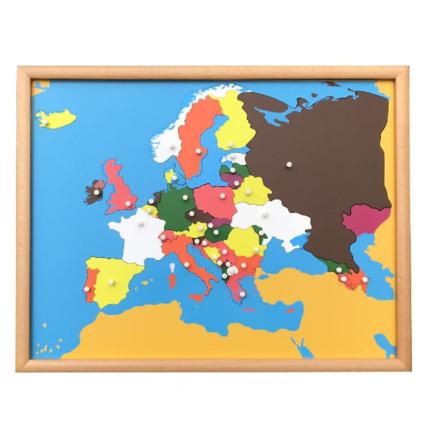 Avis Puzzle de l'Europe ambiance montessori 1