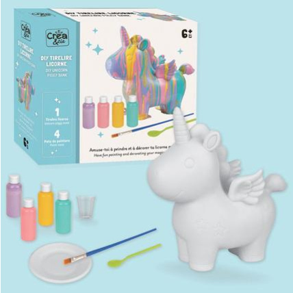 Avis Diy tirelire Licorne CRÉA & CIE 1