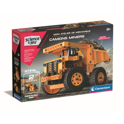 Avis Mon atelier de mécanique - Camions miniers Clementoni 1
