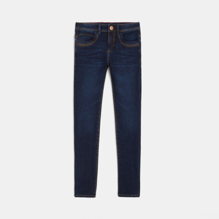 Avis Jean skinny bi-stretch bleu garçon OKAIDI 1
