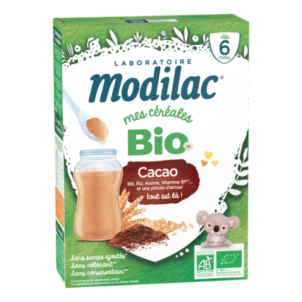 Avis Céréales Bio Cacao 250g MODILAC 1