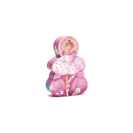 Avis Puzzle La ballerine à la fleur 36 pièces DJECO 1