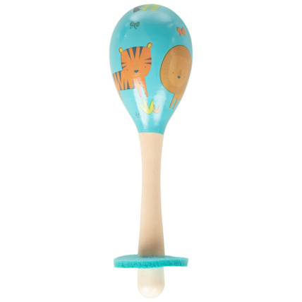 Avis Grande maraca en bois - Crazy Jungle Prémaman 2