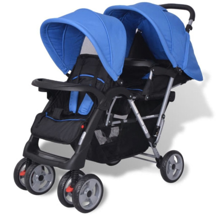Avis Poussette double VIDAXL 1