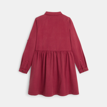 Avis Robe-chemisier évasée rose fille OKAIDI 3
