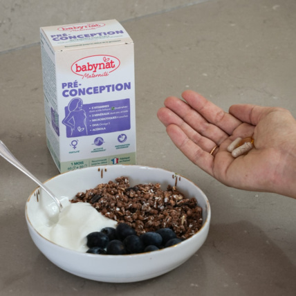 Avis Complément alimentaire Préconception Babynat Maternité Babybio 2