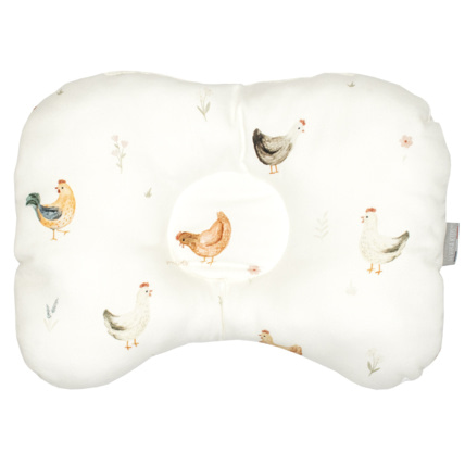 Avis Coussin cale-tête ergonomique en satin de coton Sevira Kids 1