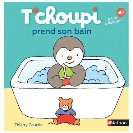 Avis Livre T'choupi prend son bain NATHAN 1