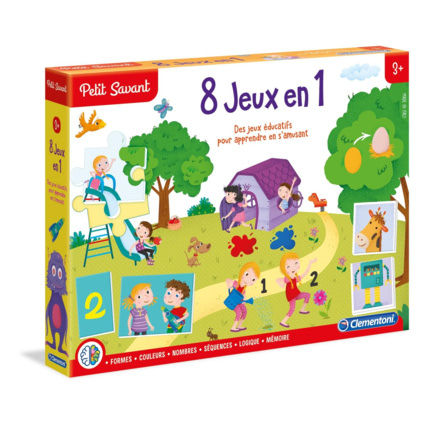 Avis Coffret de 8 jeux éducatifs  Clementoni 1