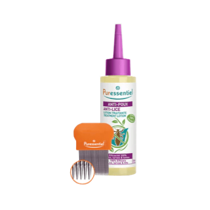 Avis Lotion Traitante anti-poux avec peigne PURESSENTIEL 1