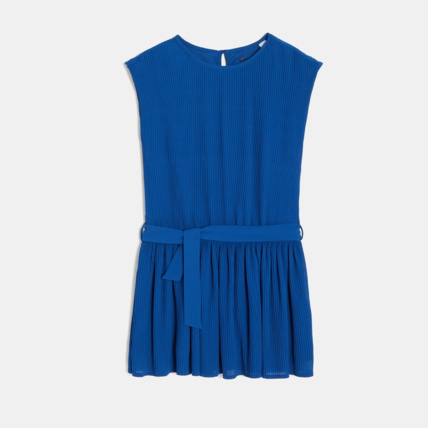 Avis Robe plissée bleue fille OKAIDI 1