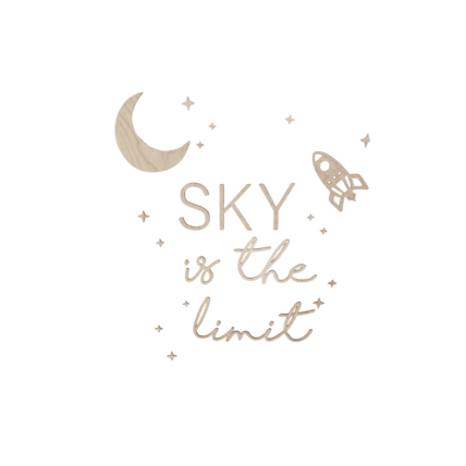 Avis Décoration murale - Sky is the limit Mon Lit Cabane 1