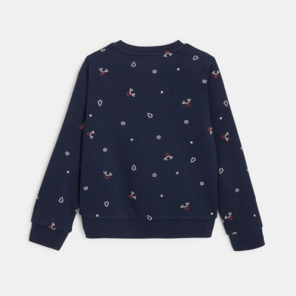 Avis Sweat-shirt imprimé bleu garçon OKAIDI 4