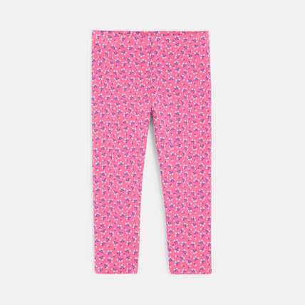 Avis Leggings courts imprimés rose fille OKAIDI 1