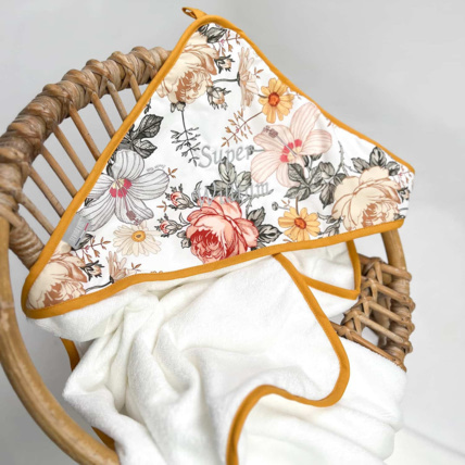 Avis Ma première cape de bain en coton et bambou, Néo Vintage Sevira Kids 2
