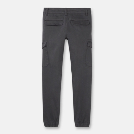 Avis Pantalon cargo en toile gris garçon OKAIDI 2
