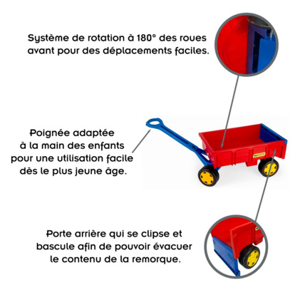 Avis Chariot enfant à tirer GIGANT Wader 2