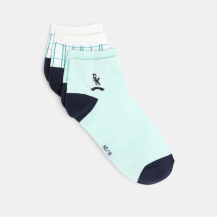 Avis Socquettes fantaisie (lot de 2) turquoise garçon OKAIDI 1