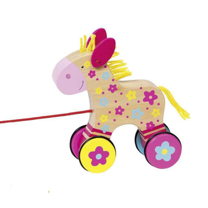 Avis Jouet à tirer Cheval Clahra GOKI 1