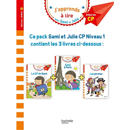 Avis Sami et Julie CP Niveau 1 - Lot de 3 histoires Hachette Éducation 1
