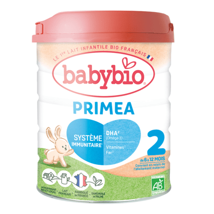 Avis Lait Primea 2ème âge 6-12 mois Babybio 1