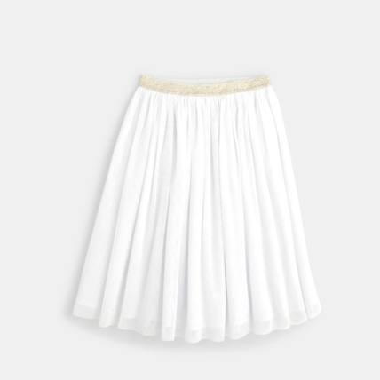 Avis Jupe plissée blanche fille OKAIDI 1