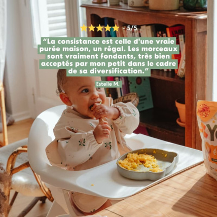 Avis Purée légumes fondants : Carotte Yooji 3